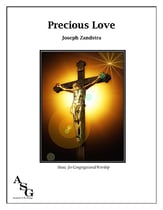 Precious Love Unison choral sheet music cover